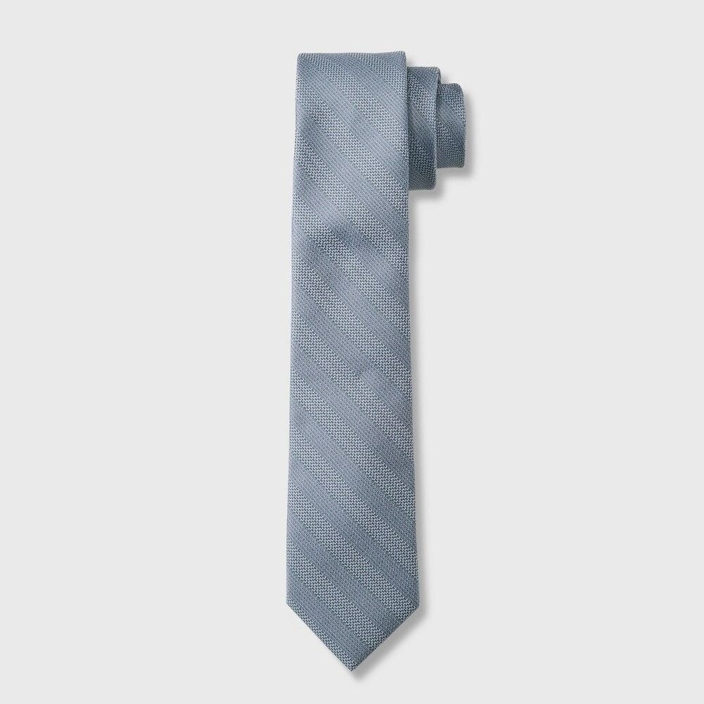 Men's‎ Non Solid Striped Tie - Goodfellow & Co™ Silver